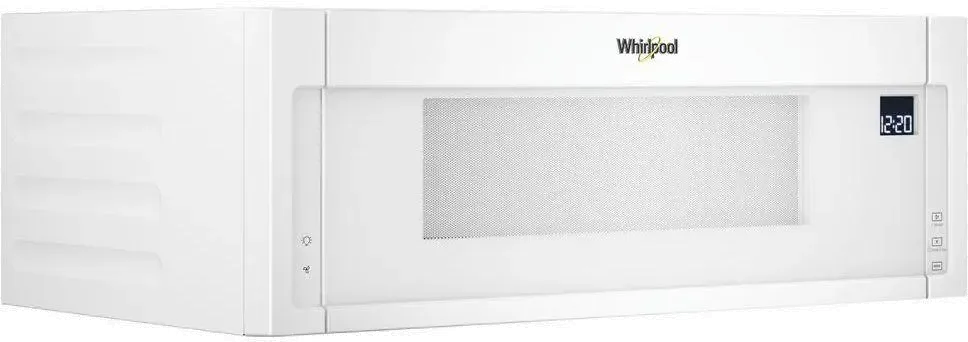 Whirlpool Low Profile Over the Range Microwave with Sensor Cook- White