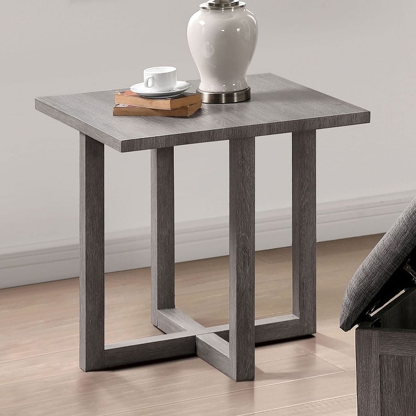 Radnor 24 in. Gray End Table