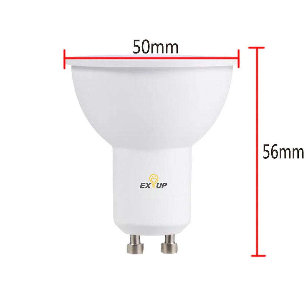 220-240v Led Light Bulbs 7w Gu10 Led Spotlight Bulb Lamp Globe Light Bulbs Frosted Led ment Bulb For Ceiling Lighting White 1pc No.239771