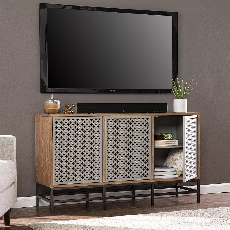 Southern Enterprises Sulhaly 3-Door TV Stand