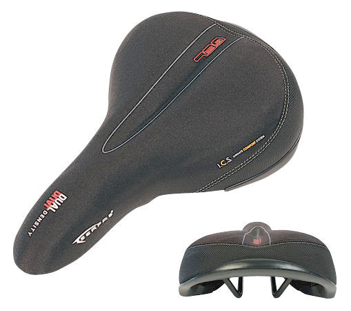Serfas Dual Density Saddle - Black