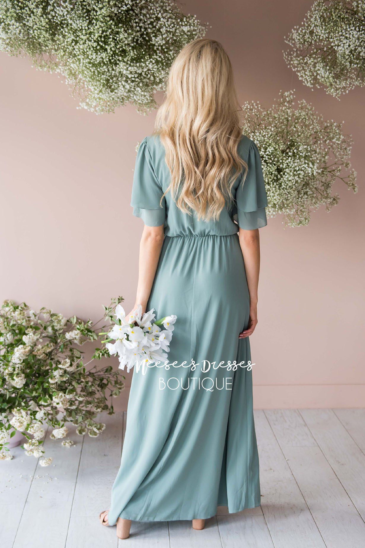 The Chloe Chiffon Maxi Dress