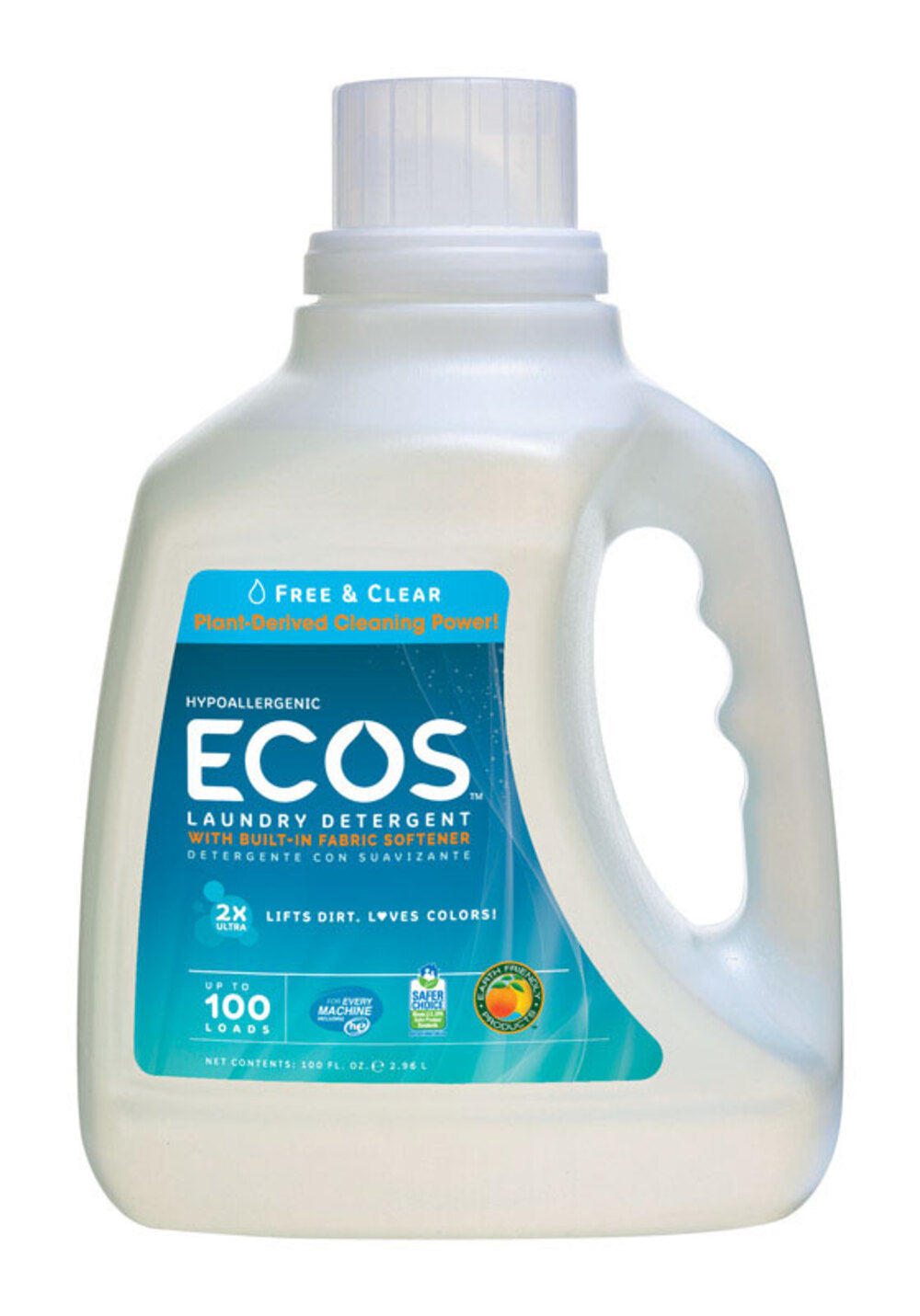 ECOS LNDRY FREECLR100OZ