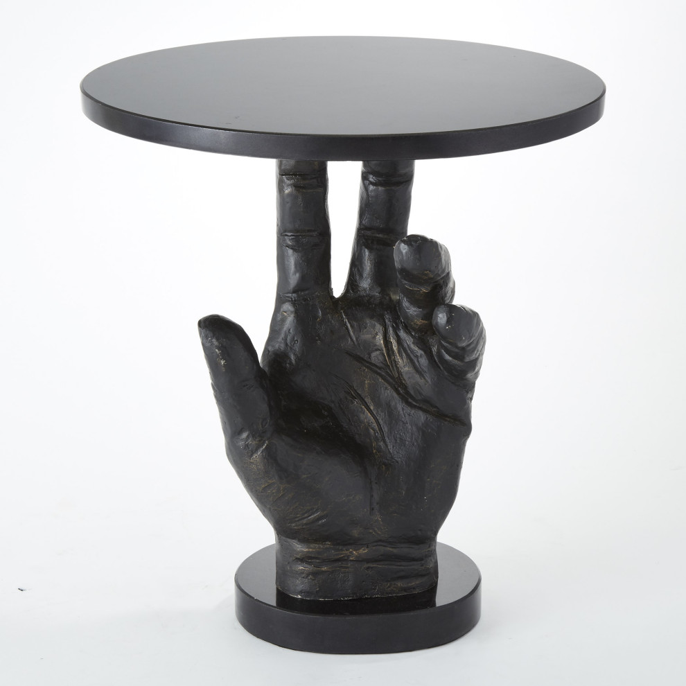 Hand Table   Contemporary   Side Tables And End Tables   by HedgeApple  Houzz