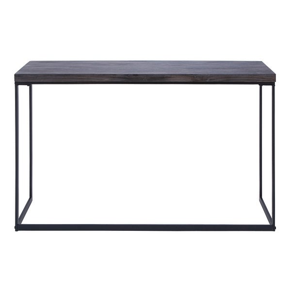 Black Pine Contemporary Console Table 33 x 52 x 18