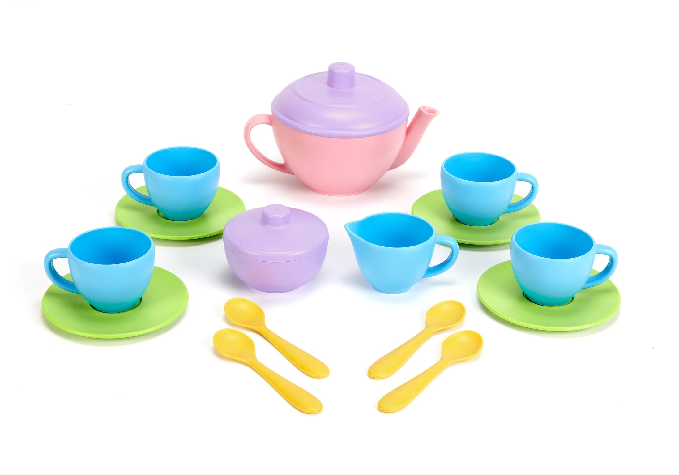 Green Toys Tea Set - Pink