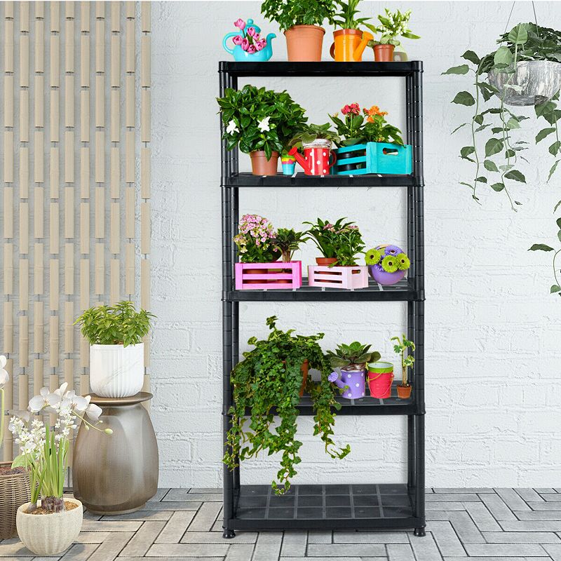 5-tier Storage Shelving Freestanding Heavy Duty Rack