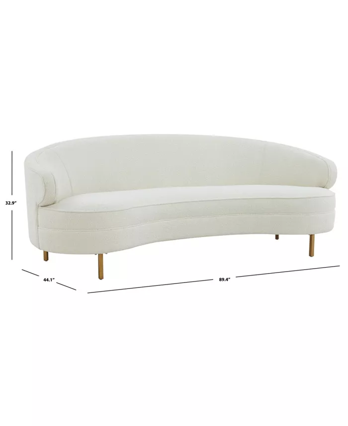 Safavieh Primrose 89 Curved Sofa