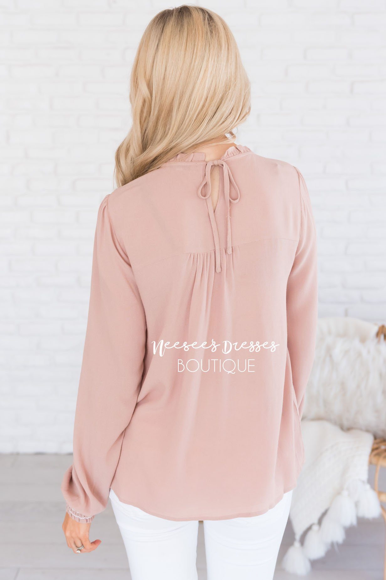 Anything is Possible Modest Blouse