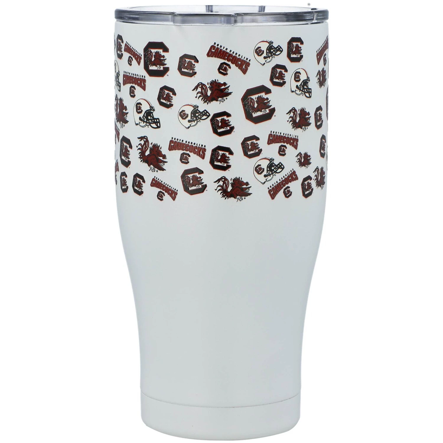 South Carolina Gamecocks 24oz. All Over Print Stainless Steel Tumbler