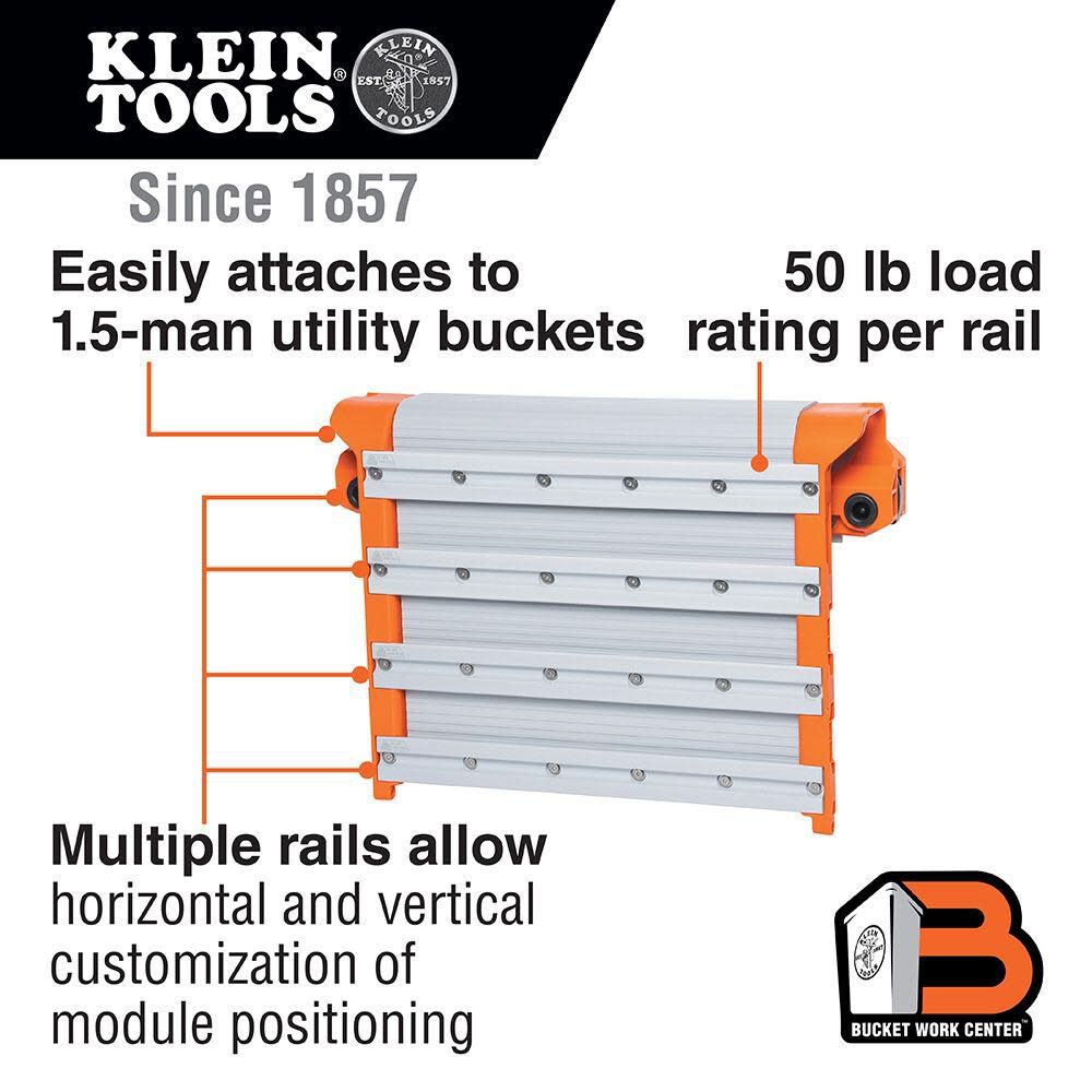 Klein Tools 1.5 Man Wall Assembly Rail System BC150WA from Klein Tools