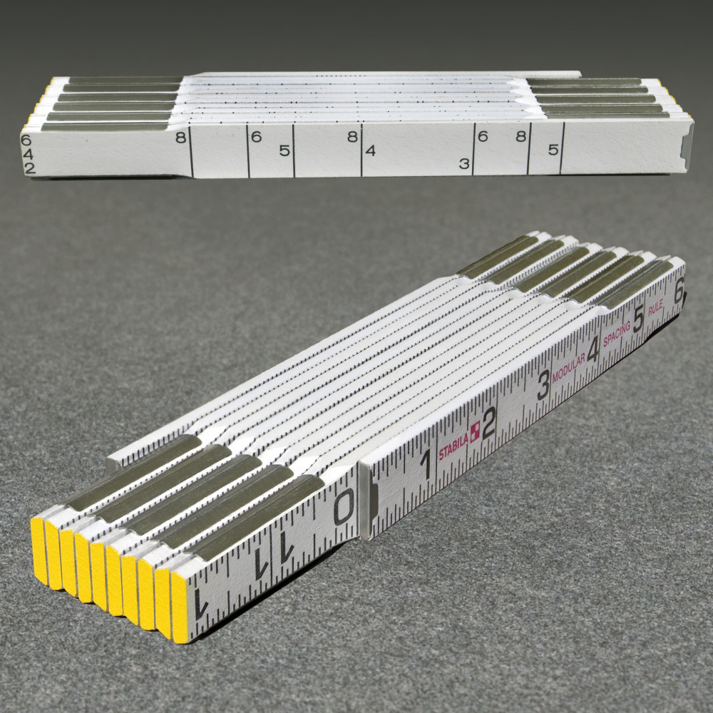 Modular Scale Folding Ruler