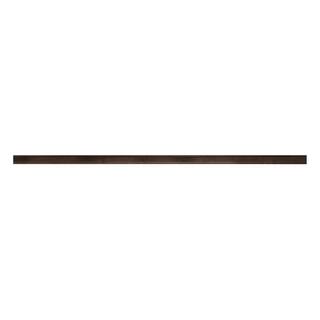 Hampton Bay Shaker 91.5 in. W x 2.5 in. H Crown Molding in Java KAMC4-JM