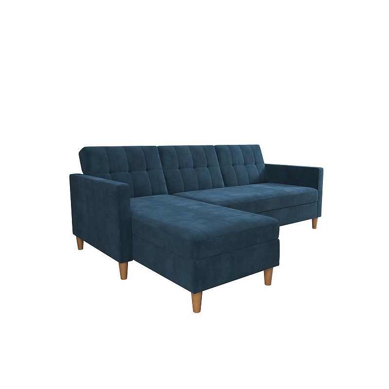 DHP Atwater Living Heidi Storage Sectional Futon Couch