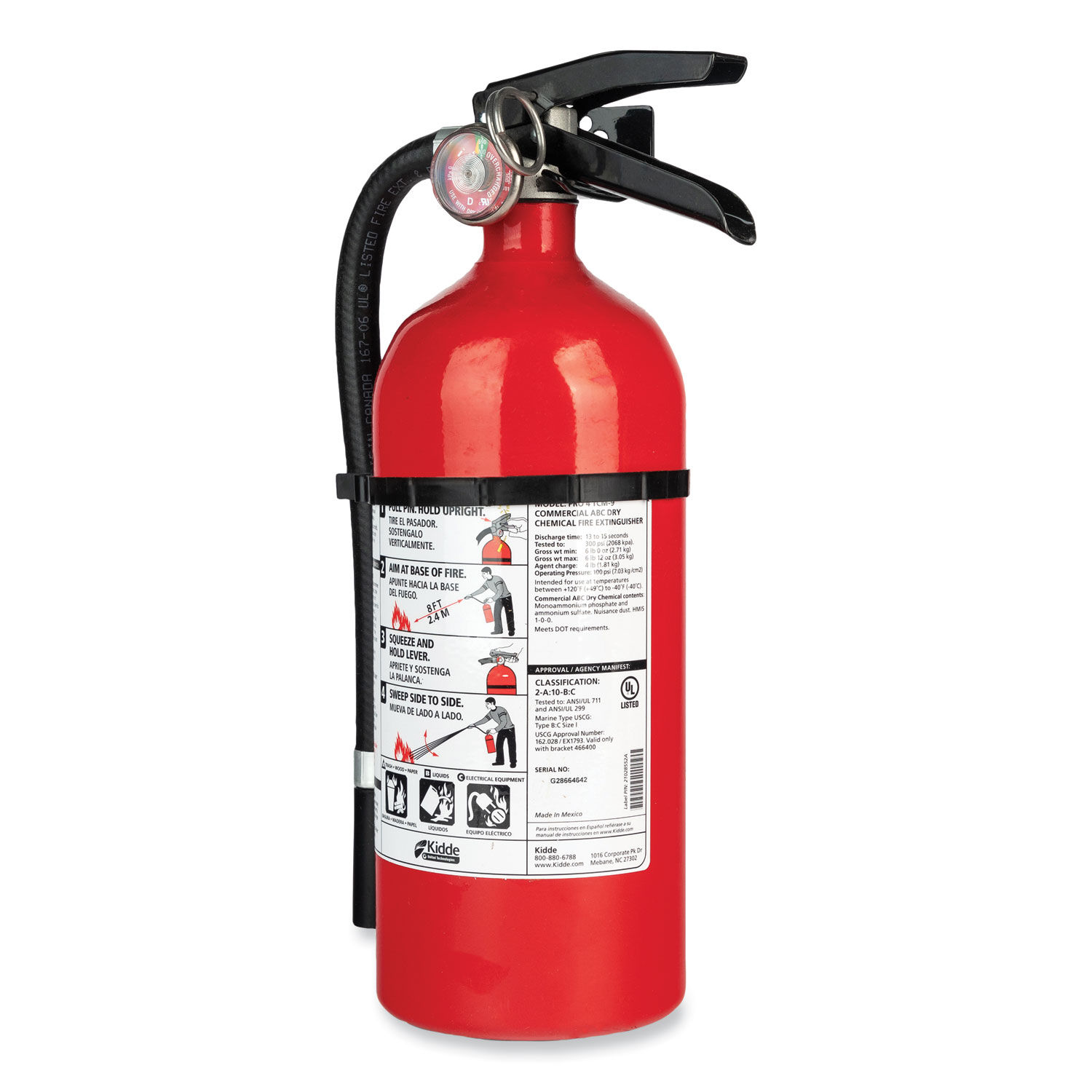 Pro 210 Fire Extinguisher by Kidde KID21005779