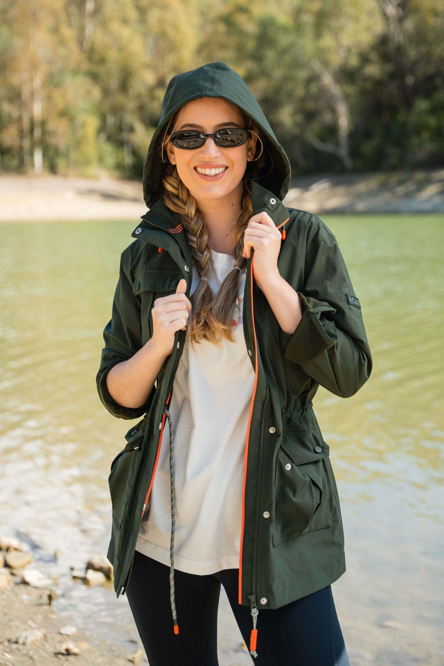 River Waterproof Jacket - Deep Khaki