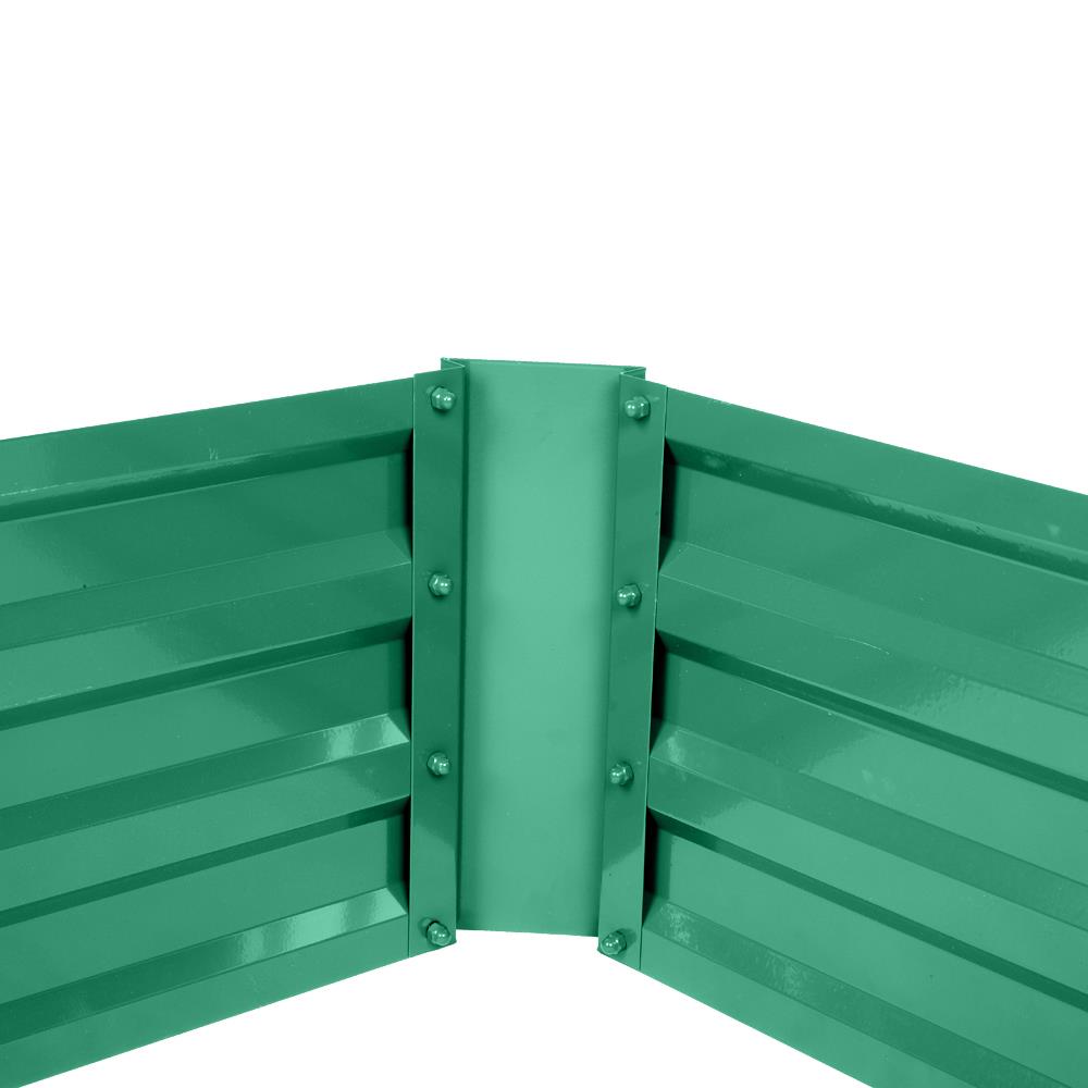 UBesGoo Green Mental Raised Garden Bed Kit 48"L x 36"W x 12"H Planter Box