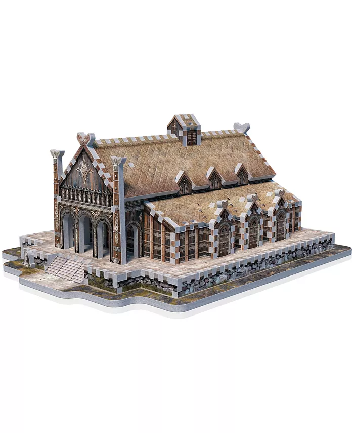 University Games Wrebbit the Lord of the Rings Golden Hall Edoras 3D Puzzle  445 Pieces