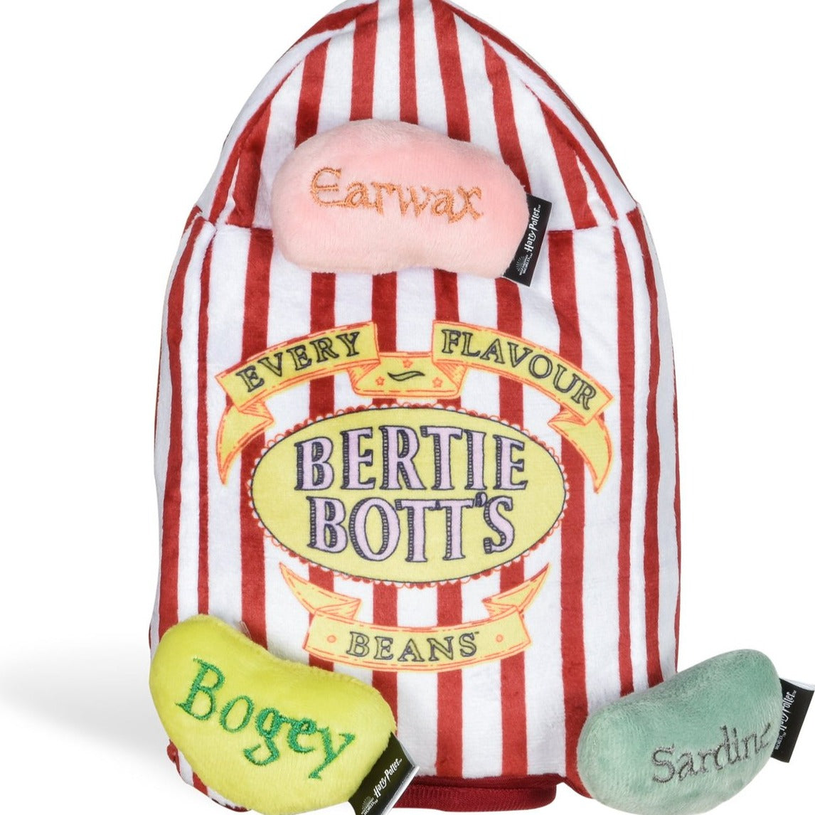 Harry Potter Bertie Botts Jelly Bean Burrow Dog Toy