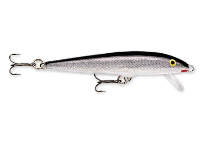 Rapala Silver 4.38 inch Fishing Lure - F11S