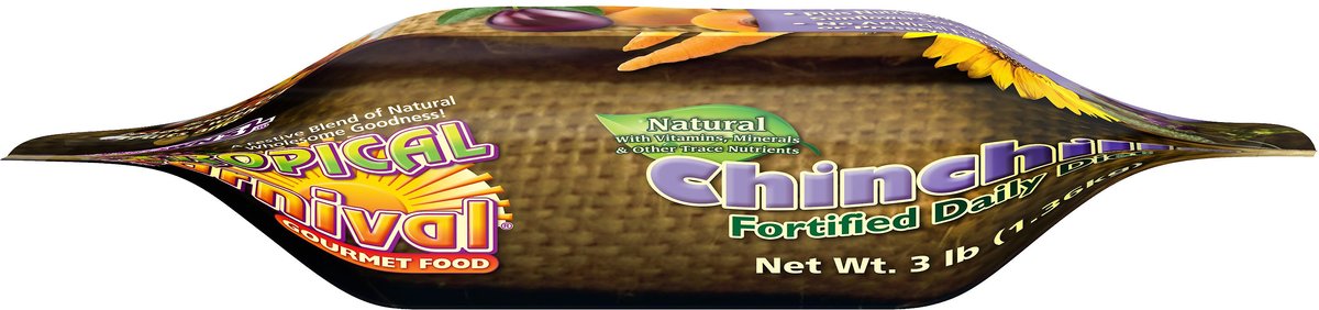 Brown's Tropical Carnival Natural Fortified Daily Diet Chinchilla Food