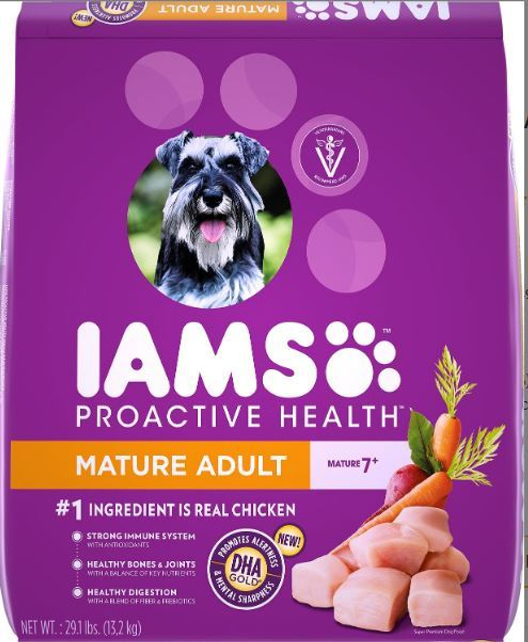 Iams ProActive Health Mature Adult Dry Dog Food， 15 Lbs.