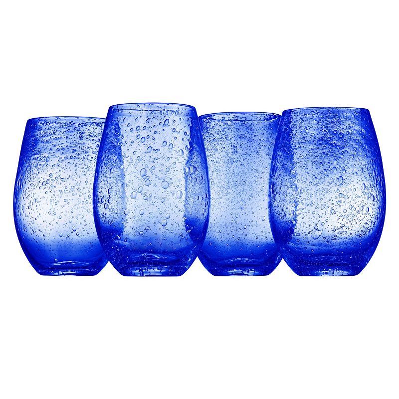 Artland Iris 4-pc. Stemless Wine Glasses