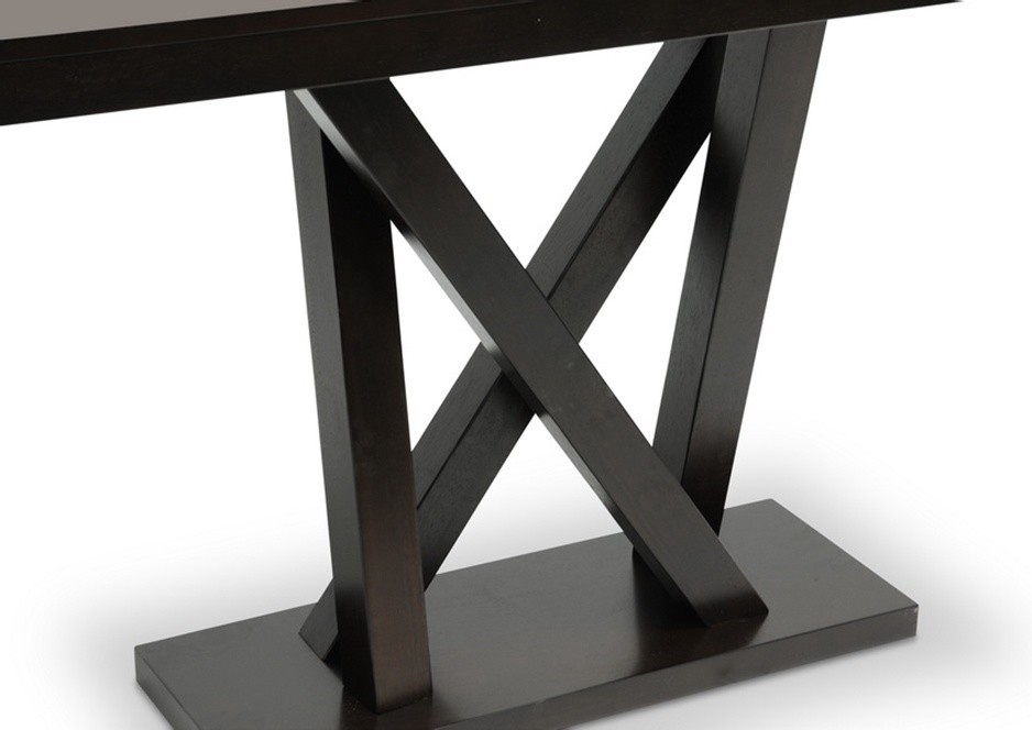 Everdon Dark Brown Sofa Table   Transitional   Console Tables   by Imtinanz  LLC  Houzz