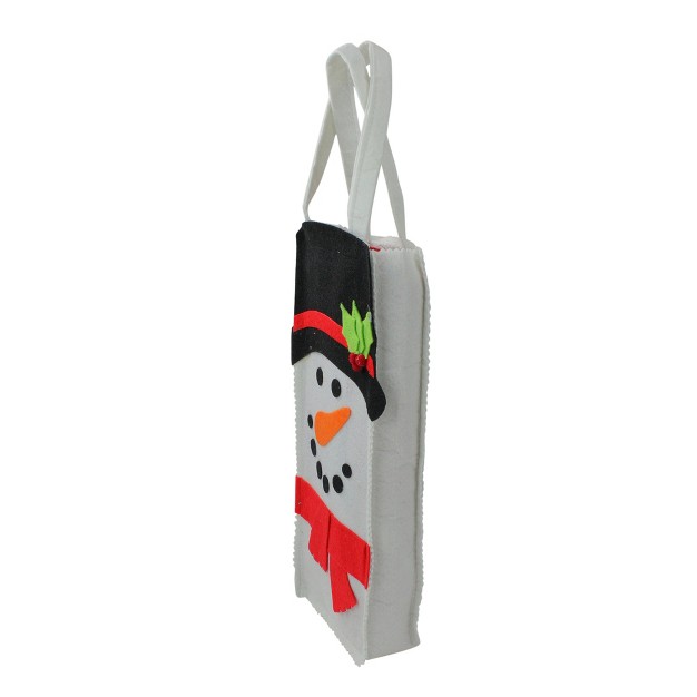 Snowman Pouch With Christmas Place Mats Set