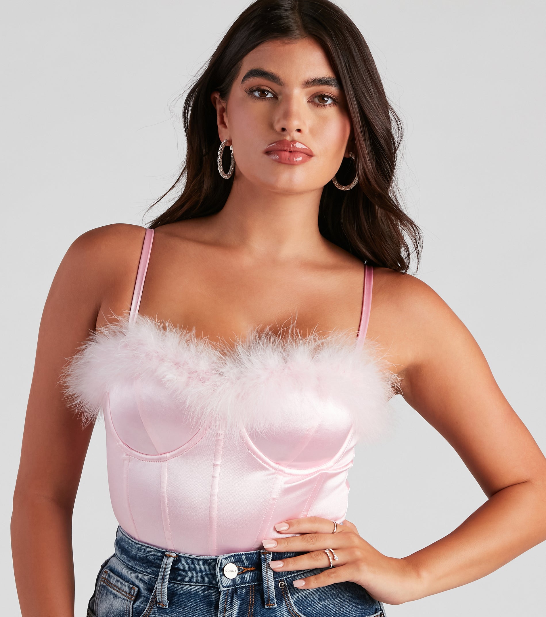 Iconic Bunny Babe Corset Bodysuit