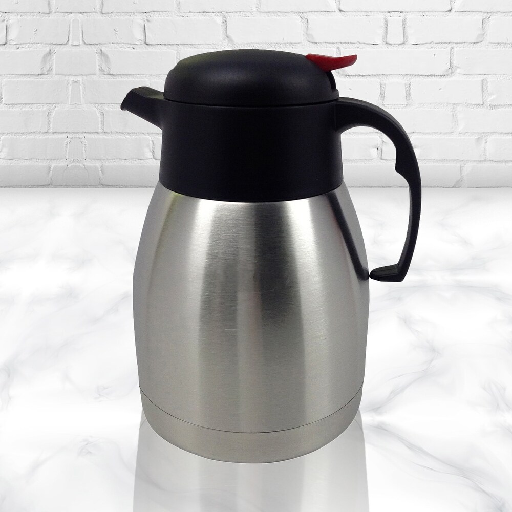 8.5 Cup Vacuum Stainless Steel Coffee Pot Pitcher