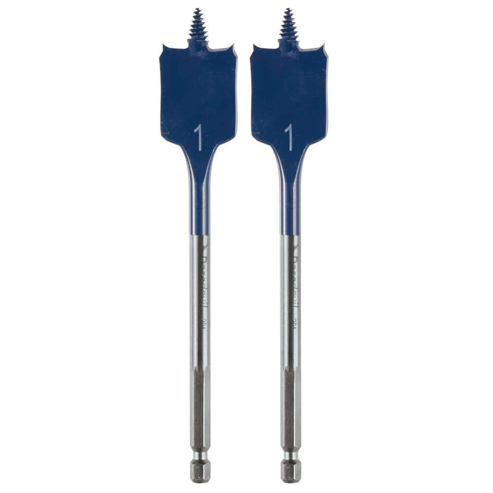 Bosch Daredevil 1 in. x 6 in. Spade Bit Set (2-Pack) DSB2013