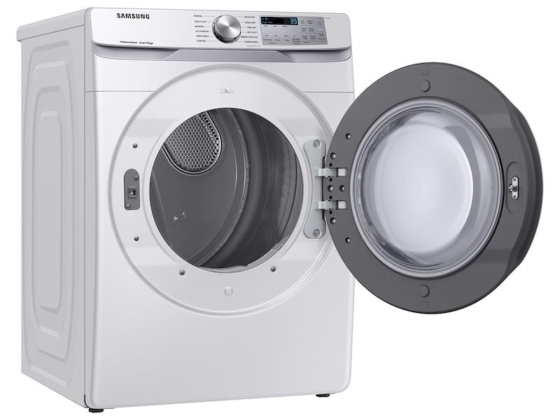 Samsung DVE51CG8000W 7.5 Cu. Ft. Smart Electric Dryer With Sensor Dry In White