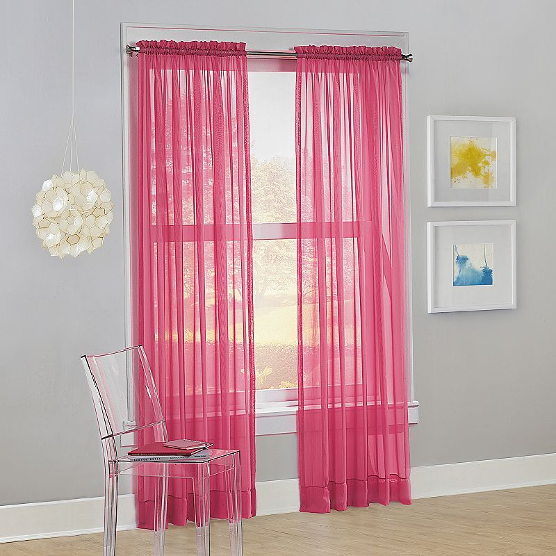 No. 918 1-Panel Calypso Sheer Voile Window Curtain