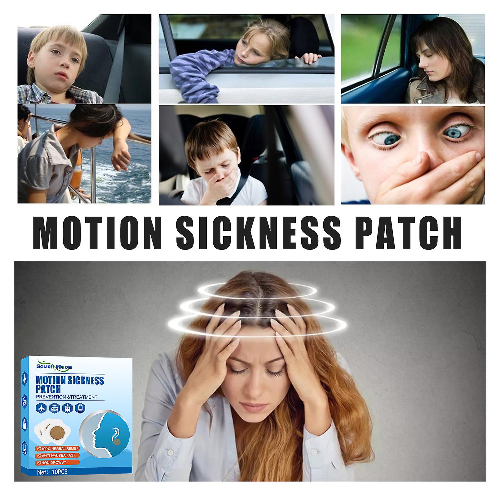 Motion Sickness Patch Relieves Tinnitus Motion Sickness Seasickness Nausea Portable Behind The Ear For Adults And Children