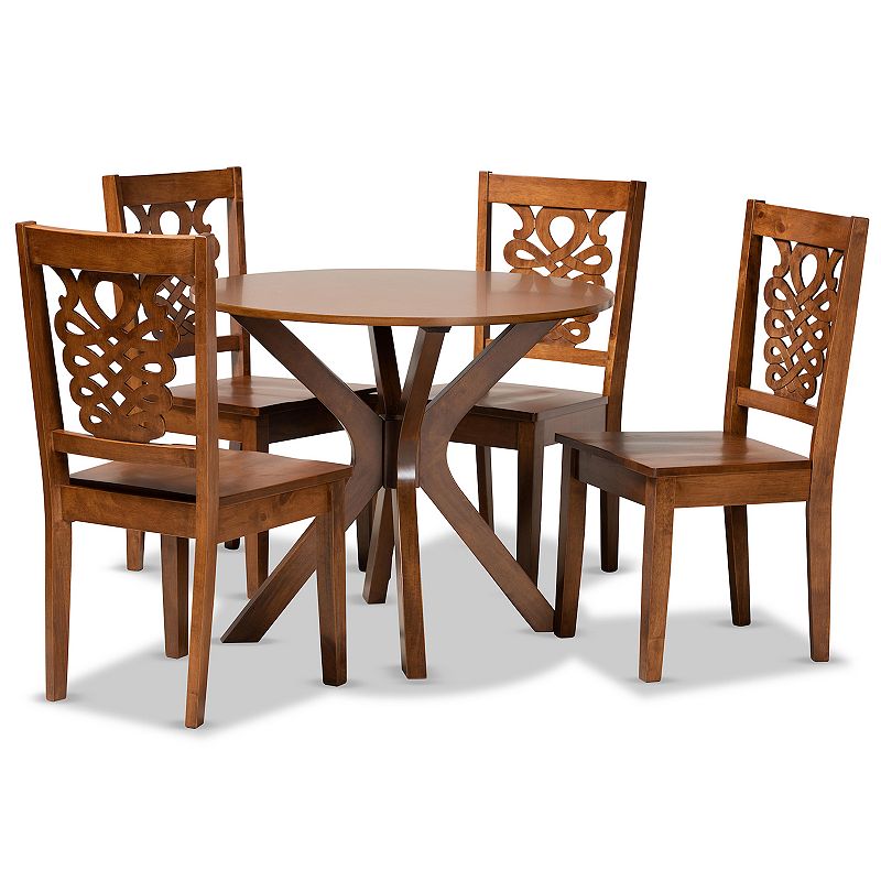 Baxton Studio Liese Dining 5-piece Set