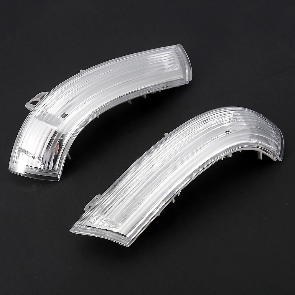 Pair Of Wing Mirror Indicator Turn Signal Light Lens Led Bulb Left Right For  1k0949101