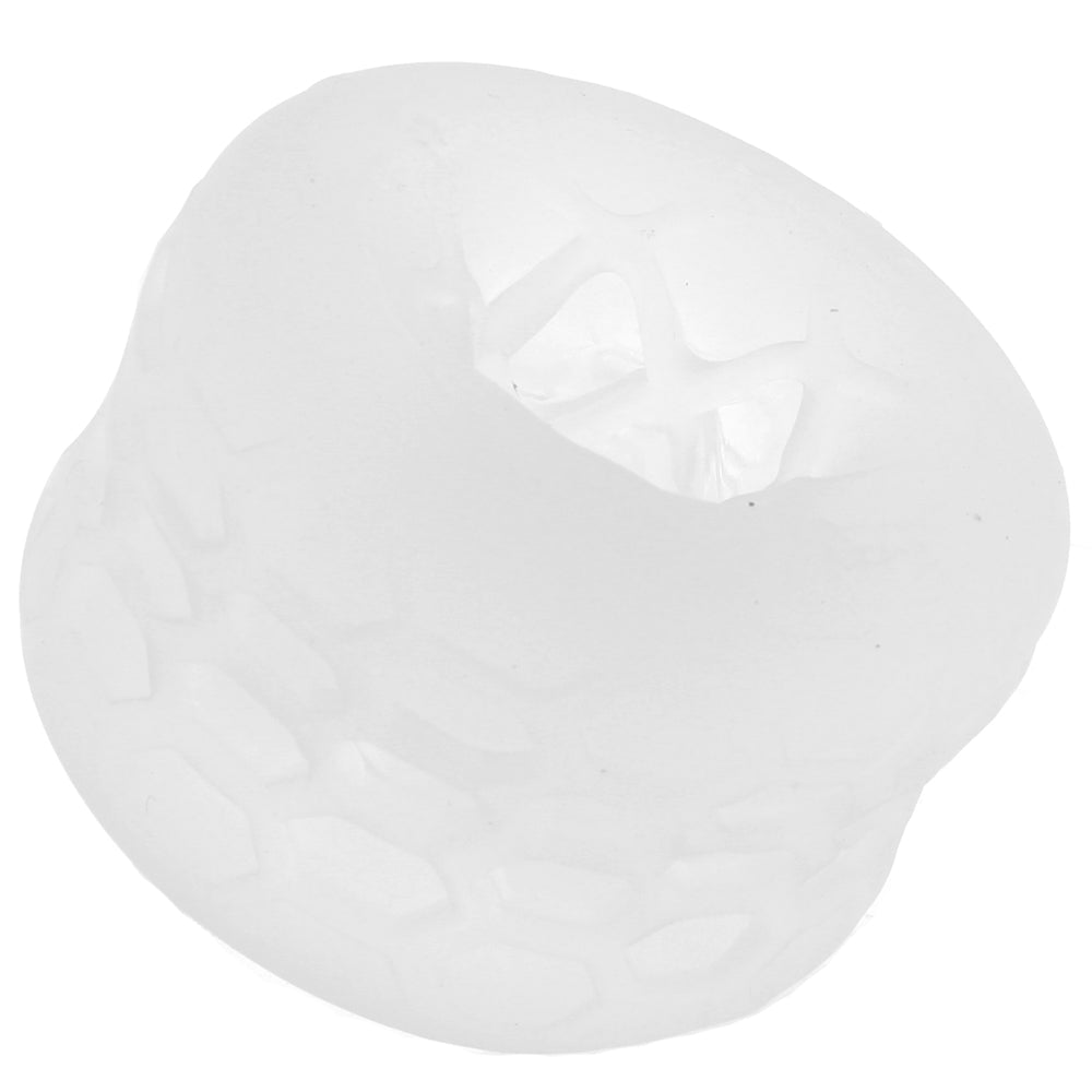 SONO No.94 Reversible Textured Masturbator in Clear