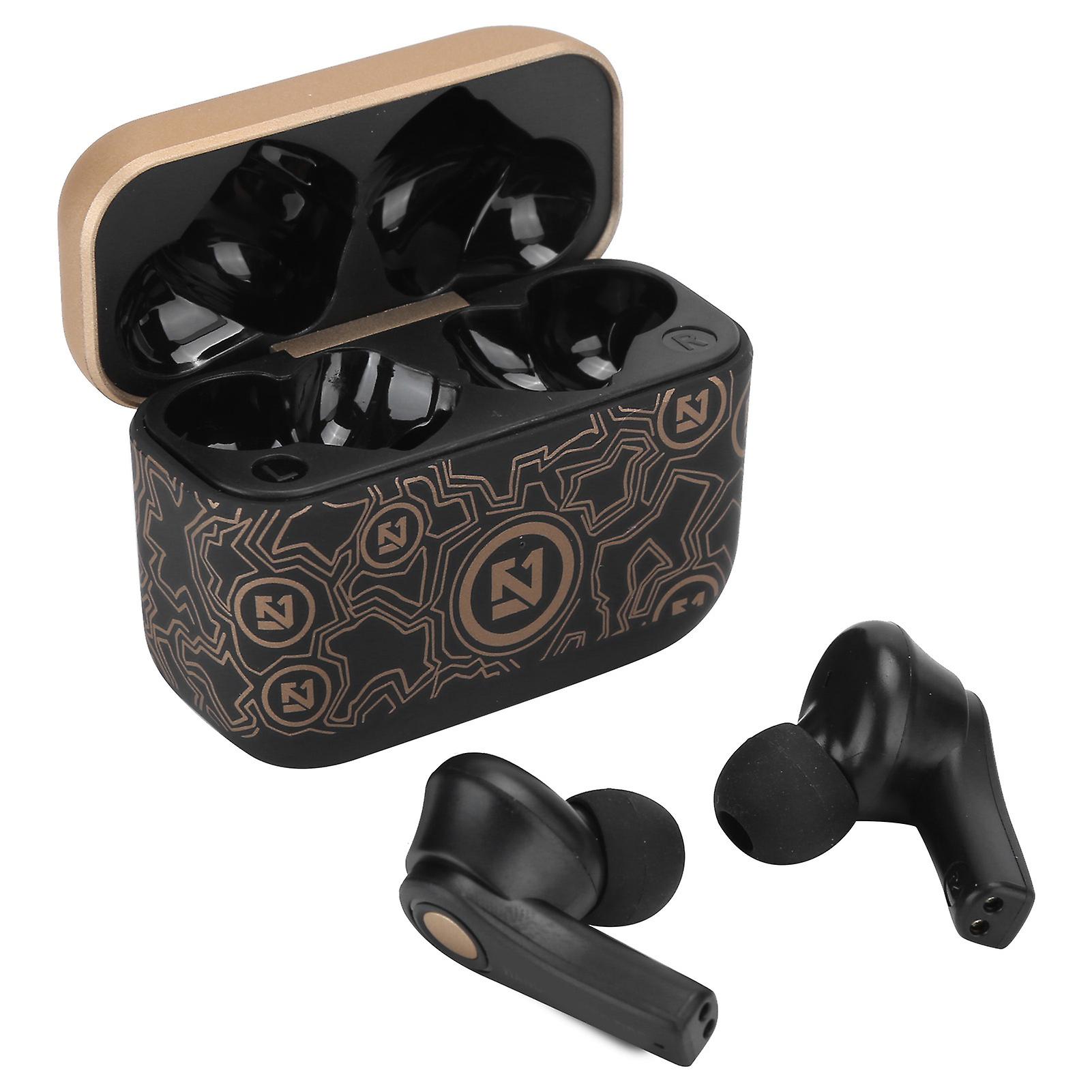 Ts100 For Bluetooth 5.0 Wireless Headset Sweatproof Hifi Stereo Sport Earphone With Microphoneblack