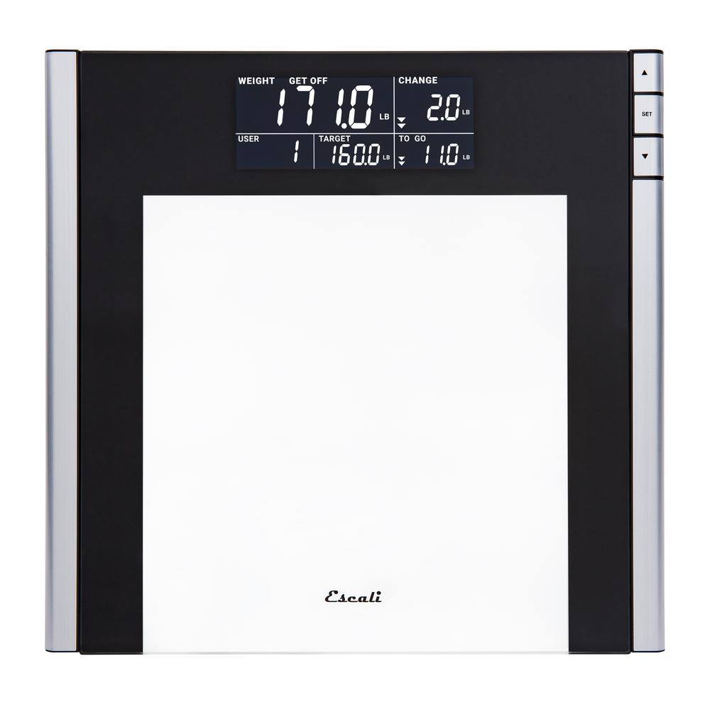 Escali Digital Track and Target Bathroom Scale USTT200