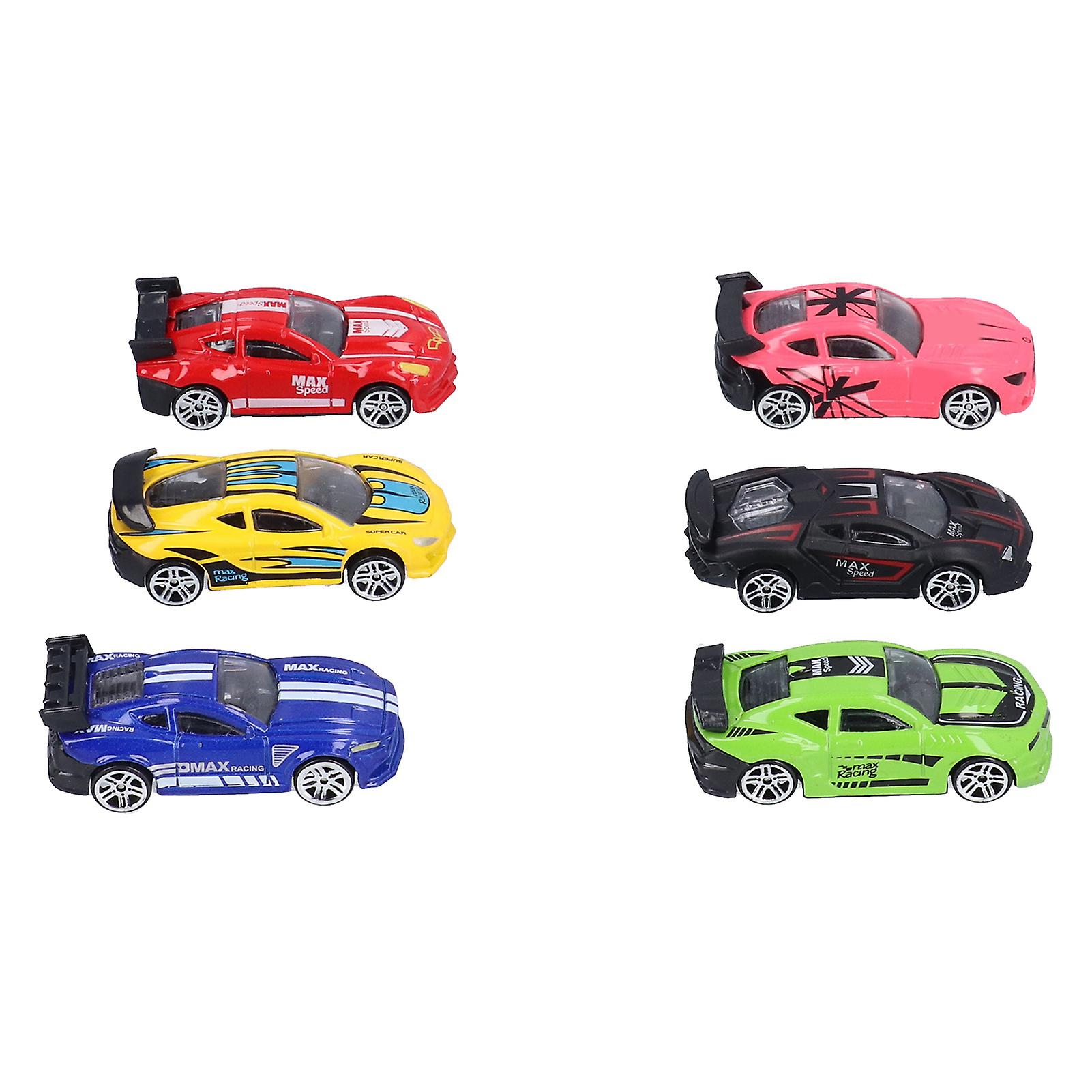 1:58 Scale Alloy Sports Car Toy Set Racing Cars Toys Playset Exquisite Vehicle Collections6pcs