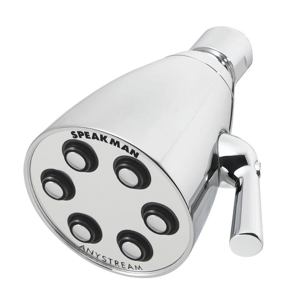 Speakman 3-Spray Patterns with 2.0 GPM 2.75 in. Wall Mount Fixed Showerhead in Polished Chrome SR-2252-E2