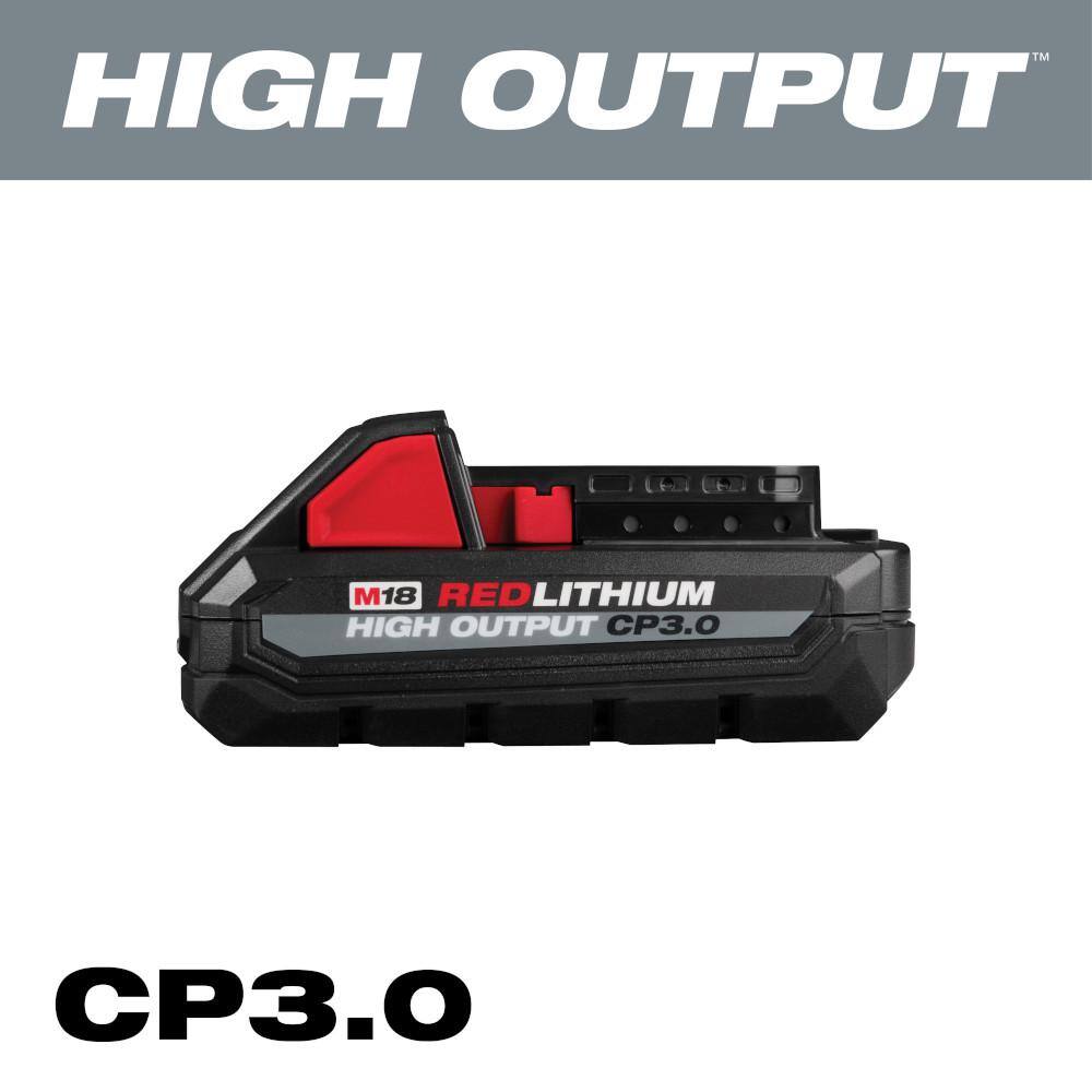 MW M18 18-Volt Lithium-Ion HIGH OUTPUT CP 3.0 Ah Battery Pack 48-11-1835