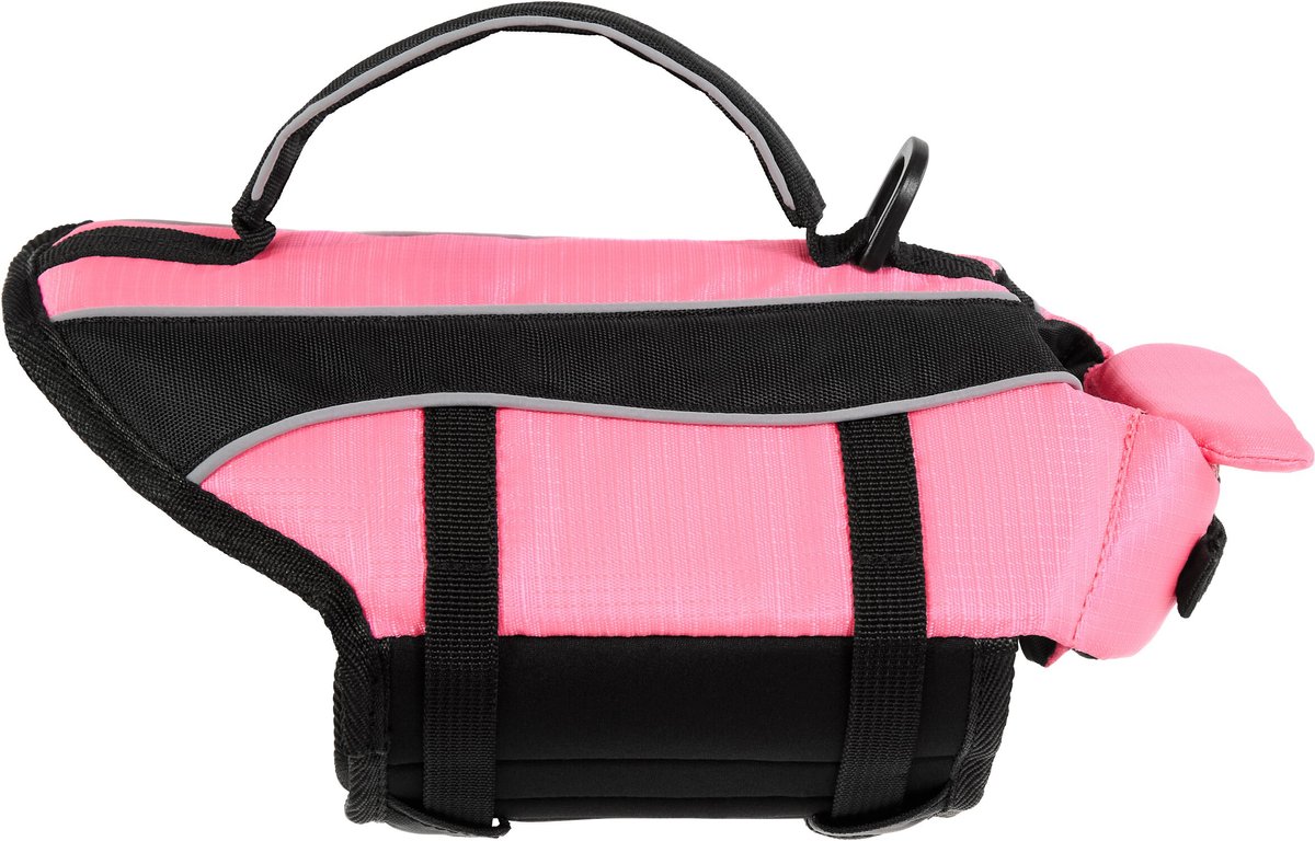 Frisco Ripstop Dog Life Jacket， Pink