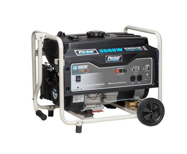 Pulsar 3500w Gas Powered Generator With Co Alert