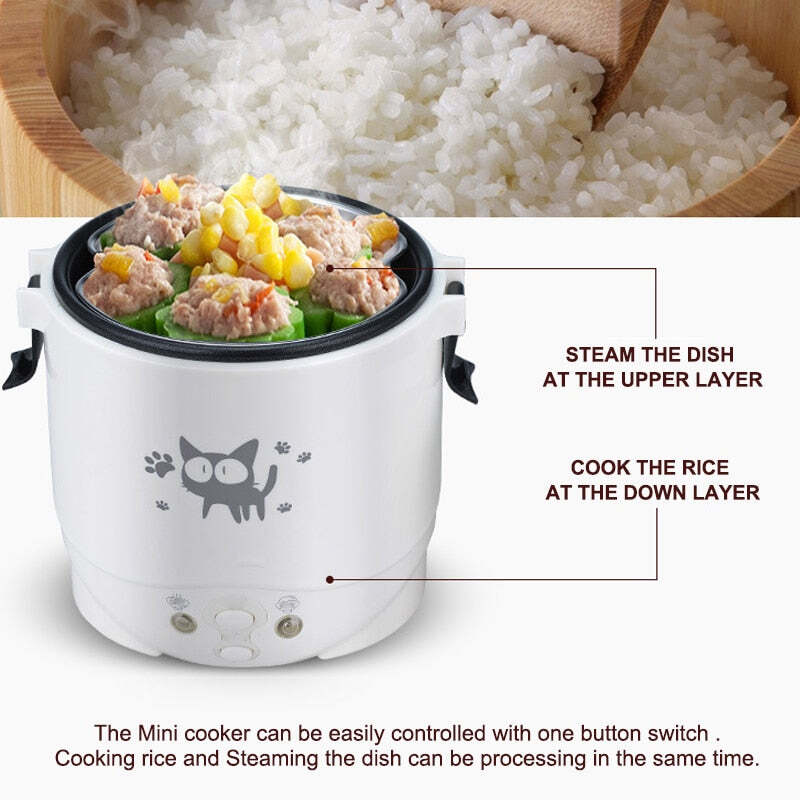 Electric Mini Portable Multi Cooker Pans