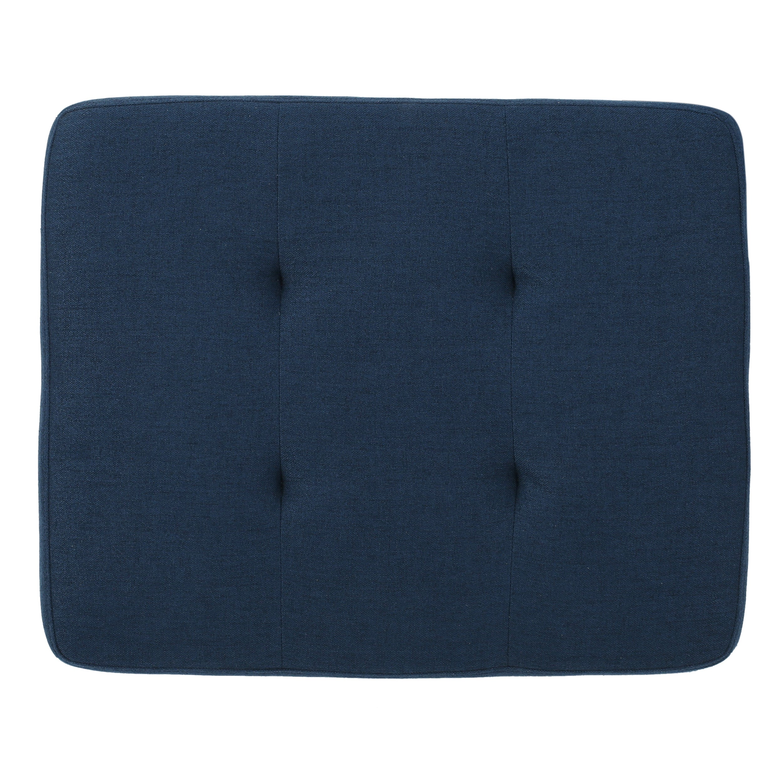 Zahra Contemporary Tufted Fabric Ottoman