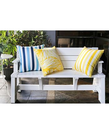 Homey Cozy Marissa Leaf Outdoor Pillow