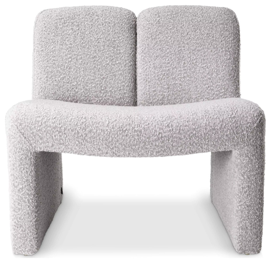 Contemporary Boucle Accent Chair  Eichholtz Macintosh   Contemporary   Armchairs And Accent Chairs   by Oroa   Distinctive Furniture  Houzz