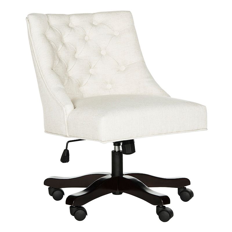 Safavieh Button-Tufted Swivel Desk Chair